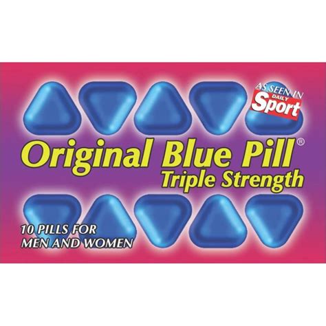10pk original blue pill mens sexual performance supplement on onbuy