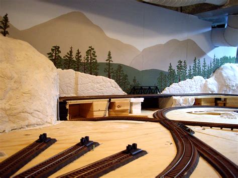 tys model railroad  backdrop