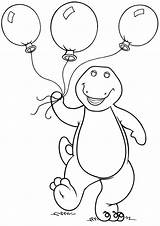 Barney Coloring4free Cll Coloringpagesfortoddlers sketch template