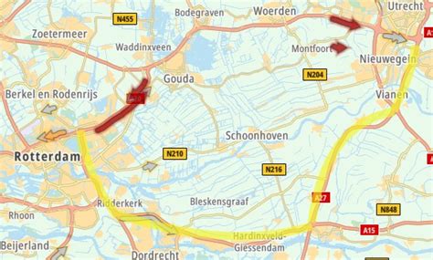 anwb verkeersinformatie  twitter  km file  hoek van holland