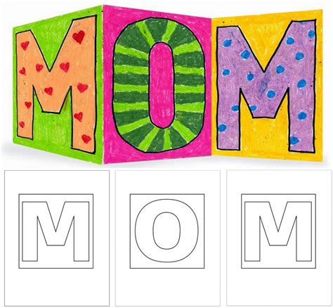 mothers day card art projects  kids