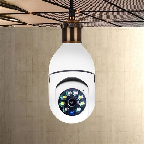 light bulb security camera