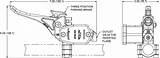 Wilwood Cylinder Master Mastercylinder Dimensions Handlebar Removable Clamp Drawing Mastercylinders sketch template