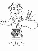Coloring Scotland Pages Kids Colouring Bagpiper Printable Crafts Scottish Burns Map Night Piper Activities Book Print Search Results Yahoo Children sketch template