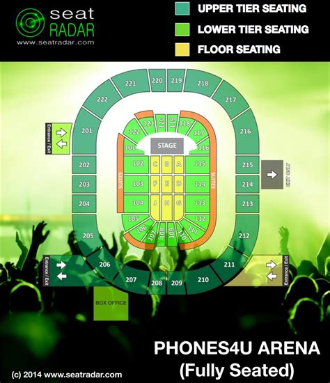 Phones4u Arena Fully Seated