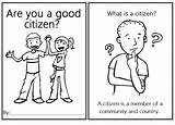 Citizenship Civics Communities sketch template