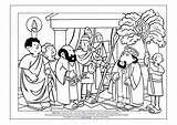 Coloring Agrippa Apostles Etiquette Coin Agr sketch template