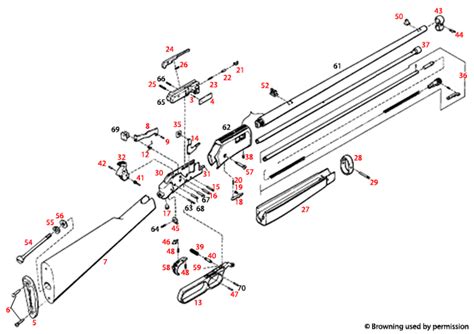 browning bl  schematic brownells uk