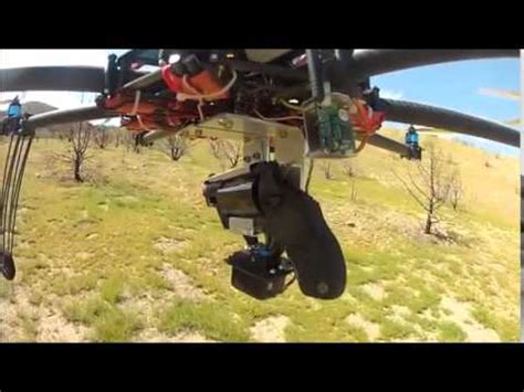 gun  missile firing drone youtube