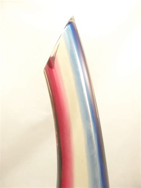 Color Swirl Murano Glass Vase Murano Glass Murano