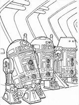 Star Wars Coloring Pages Droid Getcolorings Printable Coloriages Adult sketch template