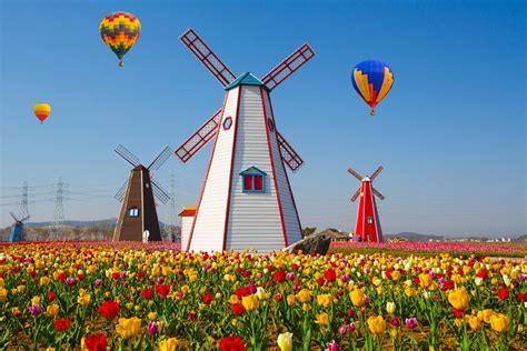 small american towns youd swear   europe dutch windmills windmill trip
