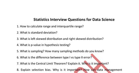 statistics interview questions  data sciencepdf docdroid
