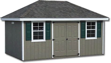 hip roof shed   build diy blueprints