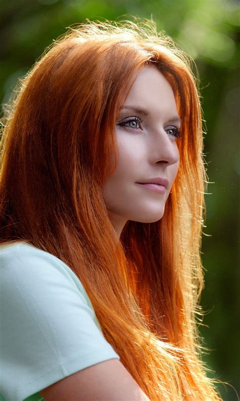 lovely face and picture beautiful red hair red hair