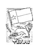 Texas Crayola Coloring sketch template