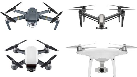 dji spark mavic phantom  inspire  drone