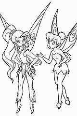 Coloring Fairies Disney Pages Popular Printable sketch template