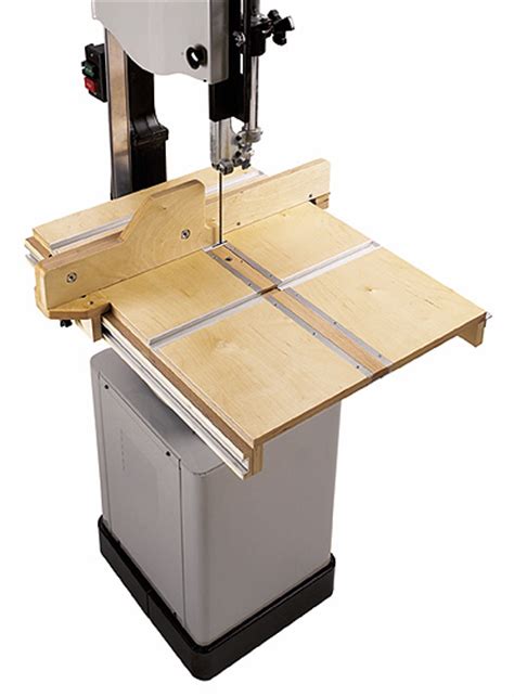 bandsaw table system woodworking plan  wood magazine