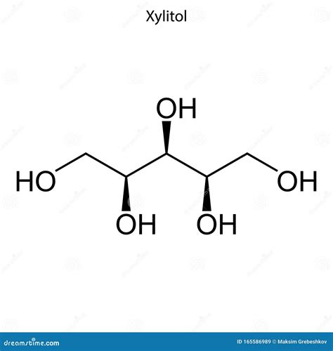 skeletal formula  chemical element stock illustration illustration  formula medical