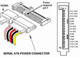 Power Sata Pinout Supply Atx Computer Board Connectors Diy Cable Floppy Drive Usb Choose Voltages Adaptador Pinouts sketch template