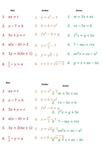 rearranging equations worksheet answers notutahituq worksheet