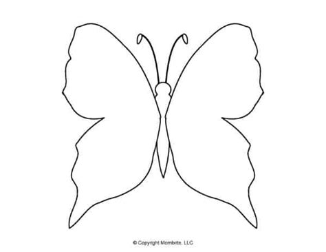 printable butterfly templates mombrite