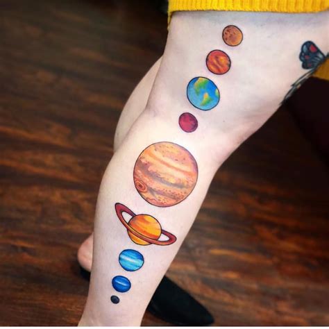 amazing solar system tattoo ideas   blow  mind outsons mens fashion tips