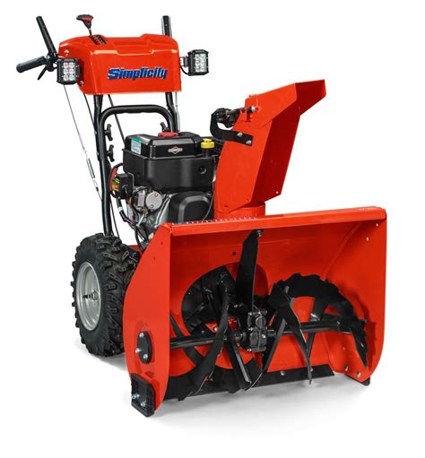 simplicity  signature series dual stage snow blowers