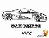 Koenigsegg Coloring Super Ccx Car Fast Side Supercar Cars Yescoloring Striking Boys Kids sketch template
