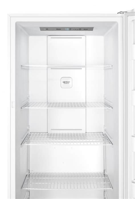 21 2 Cu Ft Upright Freezer White Huf210n6awd Hisense Usa