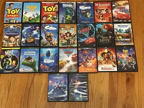 disney pixar  dvds collection fandom