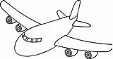 Airplane Preschool sketch template