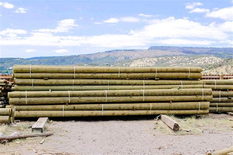 utility poles arizona log timberworks