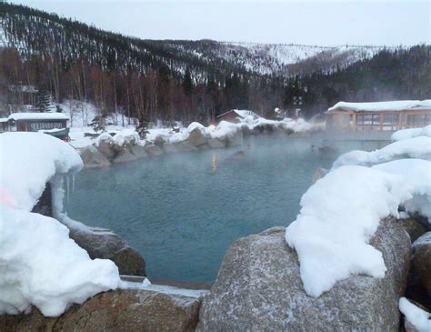 chena hot springs with ice museum tour and northern lights