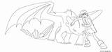 Toothless Hiccup Dragons Imprimé sketch template