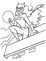 Batgirl Coloring Pages Batwoman Printable Kids Bestcoloringpagesforkids Colouring sketch template