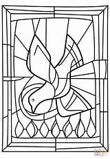 Pentecost Kirchenfenster Ausmalen Supercoloring Geist Heiliger Albanysinsanity Pfingsten Nsumckids sketch template