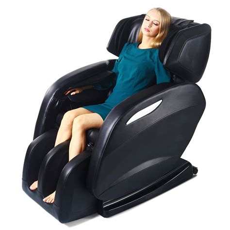 Real Relax Full Body Shiatsu Massage Chair Recliner Zero Gravity W Foot
