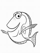 Pages Coloring Nemo Finding Kids sketch template