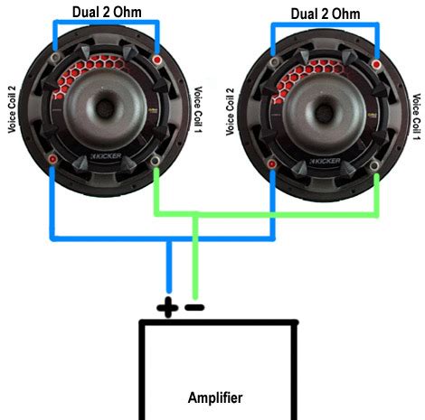 ohm subwoofer wiring diagram collection