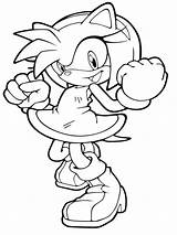 Sonic Coloring Pages Characters Amy Hedgehog Printable Baby Color Kids Colouring Wars Star Print Sheets Character Rose Clipartmag Getcolorings Getdrawings sketch template