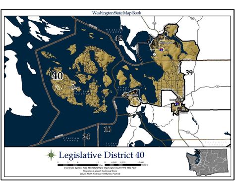 washington state 40th district map london top attractions map