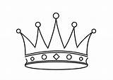 Crown Drawing Easy Simple King Princess Line Crowns Clipart Cartoon Drawings Getdrawings Paintingvalley Clipartmag Clipground sketch template