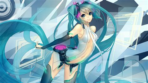 Hatsune Miku Vocaloid Anime Girl Music Megurine Luka Video