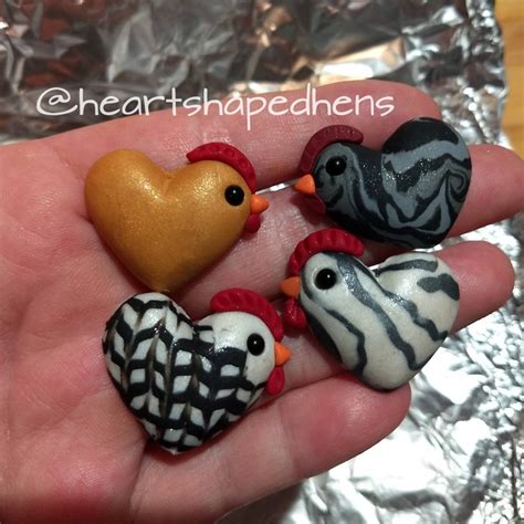 heart shaped chickens custom order      kind etsy