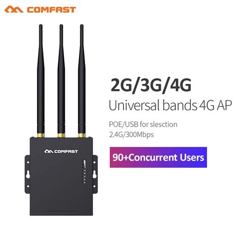 Comfast Cf E7 2 4g Lte Wireless Ap Wifi Router Outdoor Cpe Plug And