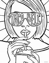 Taco Template Kidsworksheetfun sketch template