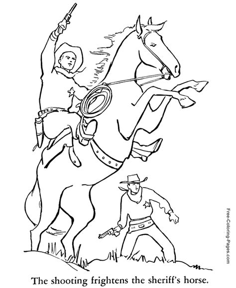 printable coloring pictures  horses