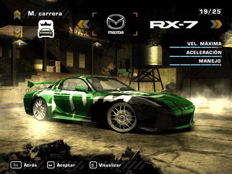 Need For Speed Most Wanted Mazda Rx7 Kenji S Vinyl Nfscars